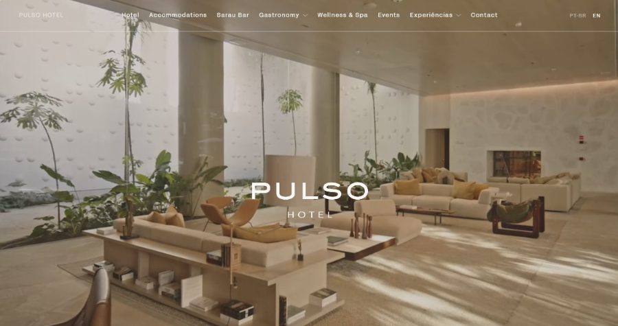 Vorschau einer Hotel-Website