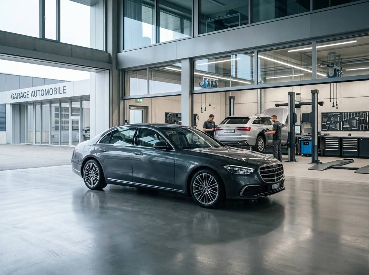 Website-Referenz für Autogaragen