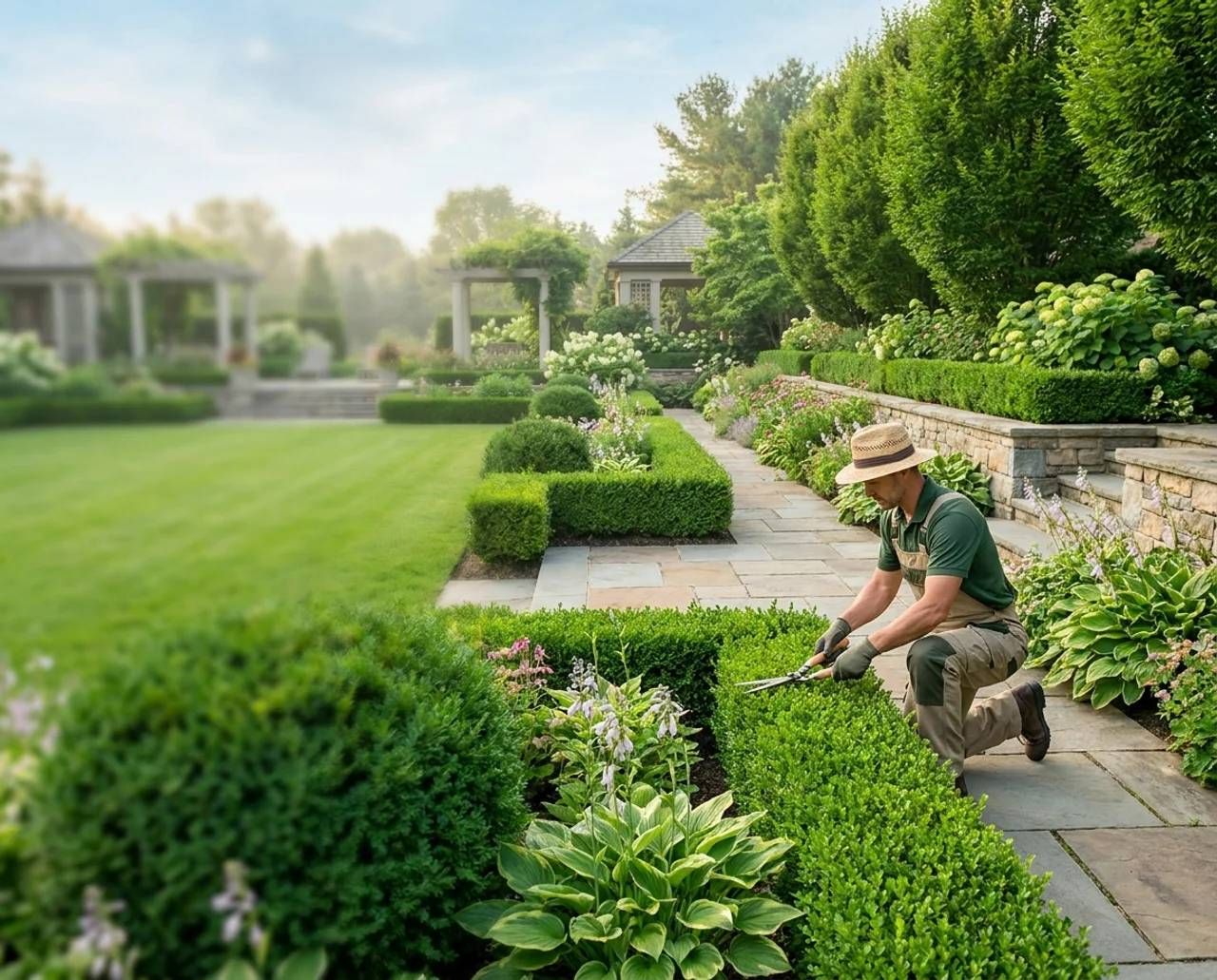 Website-Referenz für Gartenbau